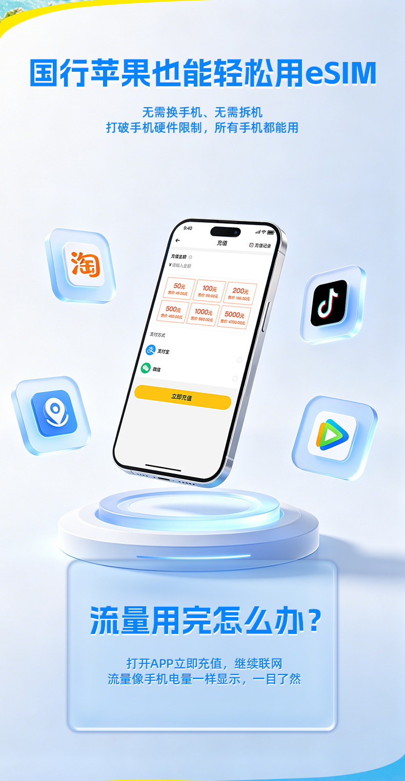 国行苹果也能轻松用eSIM